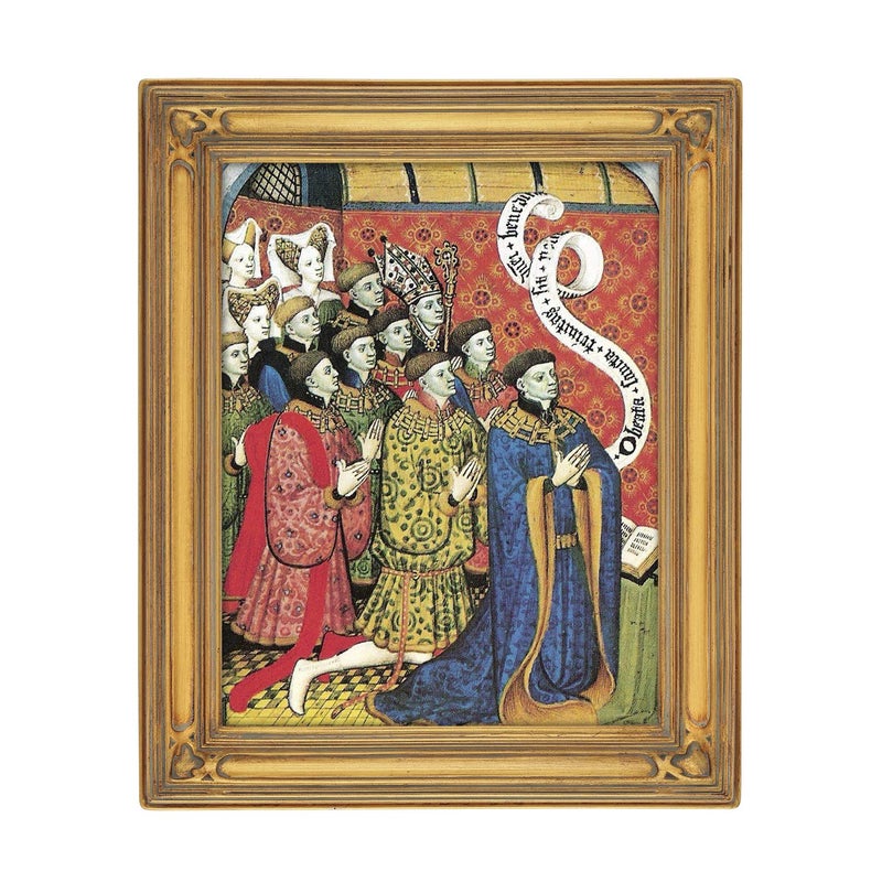 Creative Mark Museum Collection Gothic Ornate Picture Frame - 16x20, Gold - Closed Corner High-End Antique Style Frames for Canvas Paintings, Open Back, No Glass or Backing - Image 4